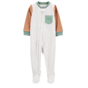 Carter’s Colorblock Fleece Footie
